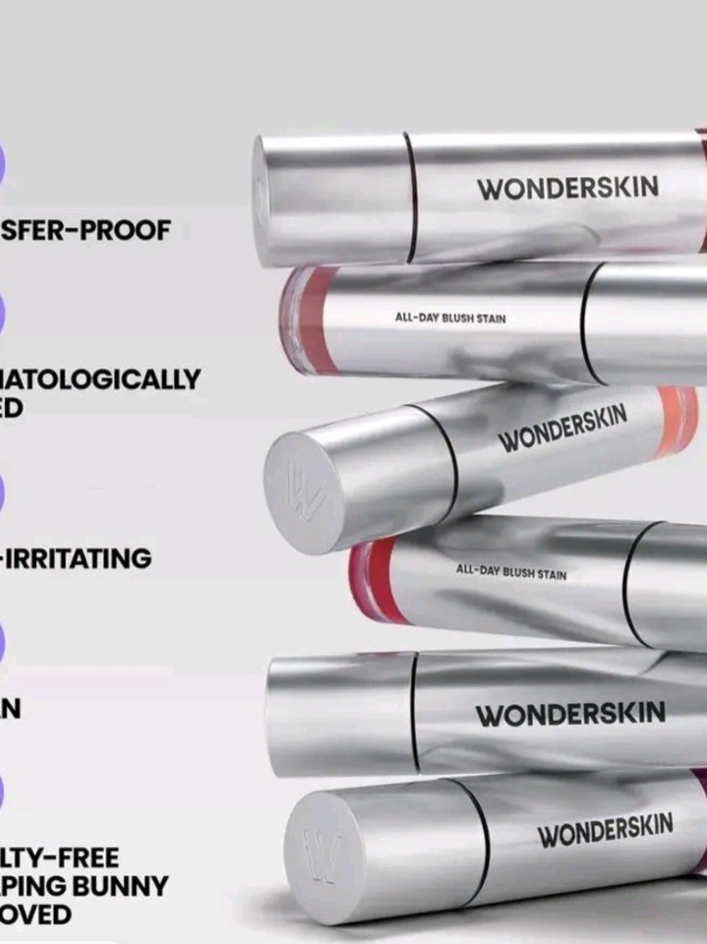 Wonderskin All-Day Blush Stain — Pink